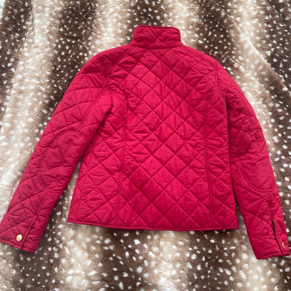 Red quilted Ralph Lauren jacket - Picture 3 of 3